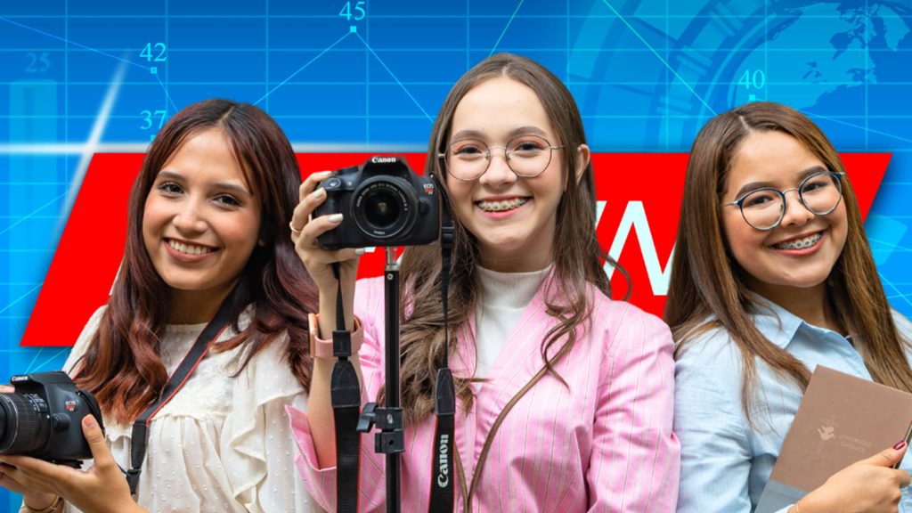 Chicas de ciencias de la comunicación unicah